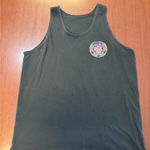 DIXXON Black Tank Top with Graphic